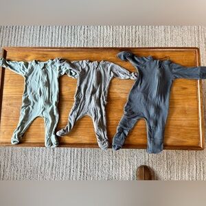 Lot of Goumi Kids Organic Sleepers - 3-6m & 6-12m